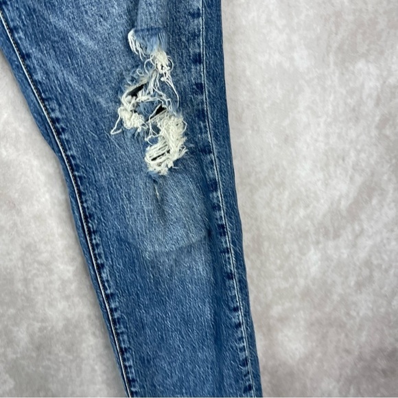 Pilcro And The Letterpress The Perfect Vintage Distressed Jeans Women's Size 27 - Picture 7 of 10